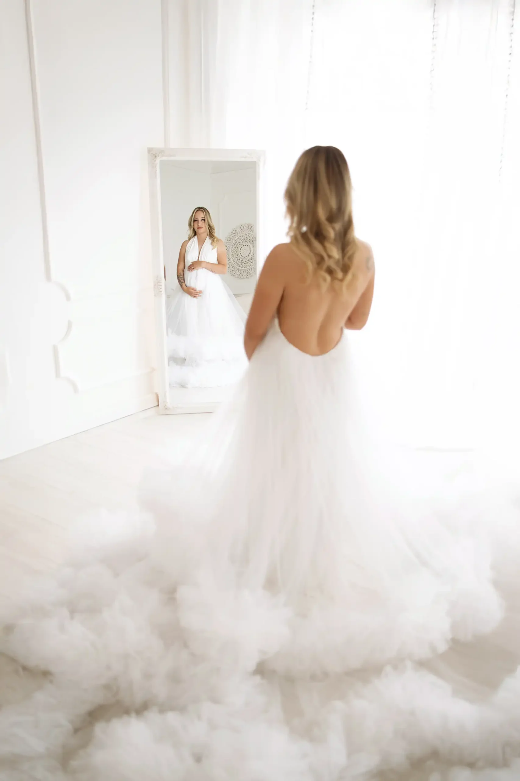 Elegáns várandós fotózás Békés megyében